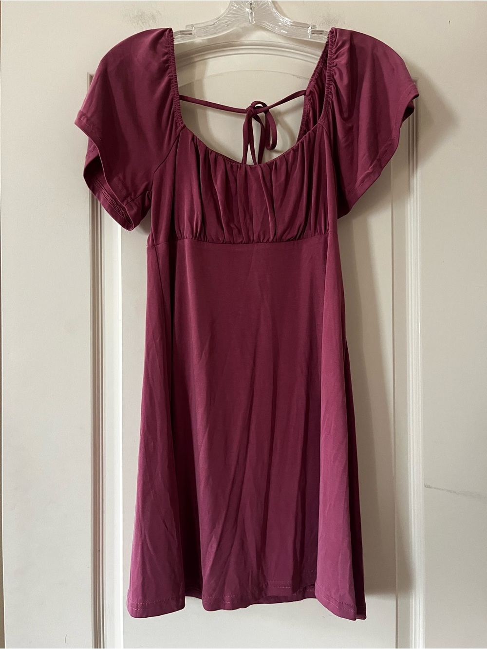 Blue Rain by Francesca’s Scoop Neck Dress in Dusty Rose Women’s Size Small